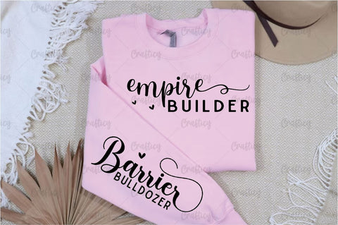 Empire builder Sleeve SVG Design SVG Designangry 