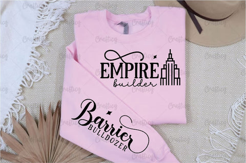 Empire builder Sleeve SVG Design SVG Designangry 