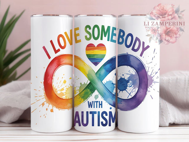 Empowering & Supportive Autism Mom Tumbler, Neurodiversity Gift, Puzzle Piece Design, Autism Support Wrap, 20oz Awareness Tumbler, Special Needs Parent Gift Sublimation Li Zamperini 