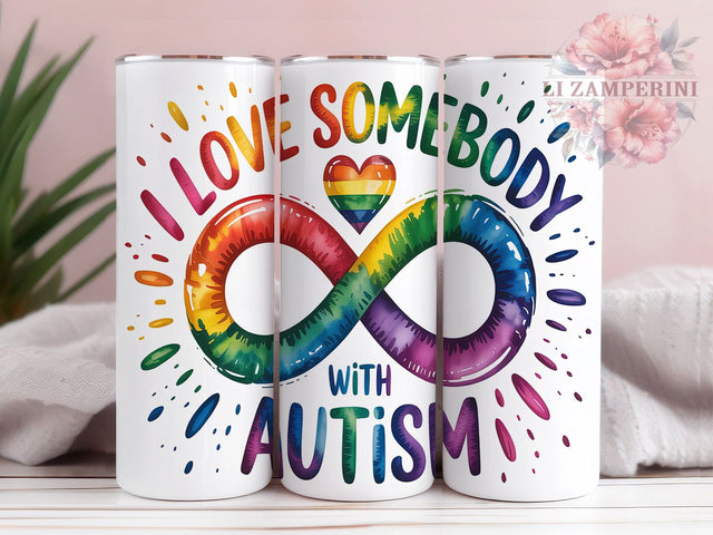 Empowering & Supportive Autism Mom Tumbler, Neurodiversity Gift, Puzzle Piece Design, Autism Support Wrap, 20oz Awareness Tumbler, Special Needs Parent Gift Sublimation Li Zamperini 