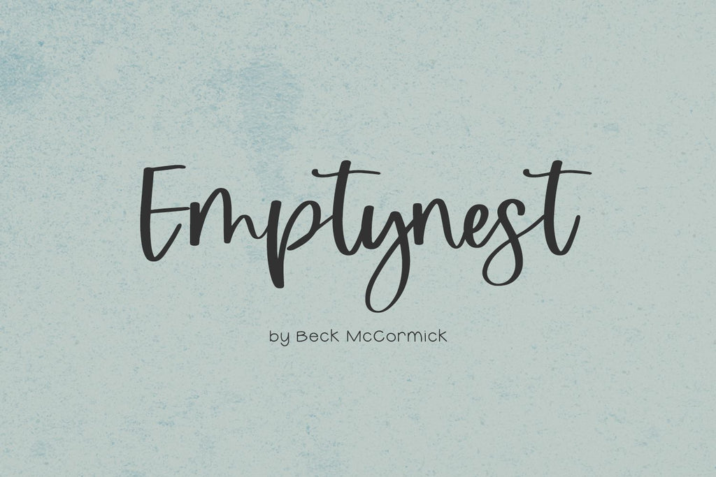Emptynest Script - So Fontsy