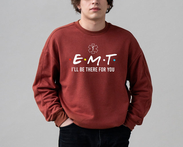 EMT I'll Be There For You Funny EMS Svg Png, First Responder Gift, Paramedic, EMT Star of Life, Svg Files for Cricut Silhouette SVG DesignDestine 