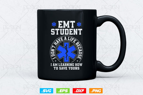 Emt Student Emergency Medical Technician Ems Heath Studying Svg Png, EMT Svg, Paramedic Svg, Medical Svg, Ems Emblem, SVG File For Cricut SVG DesignDestine 