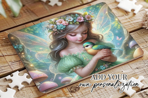 Enchanted Fairy Puzzle PNG for Sublimation Sublimation BijouBay 