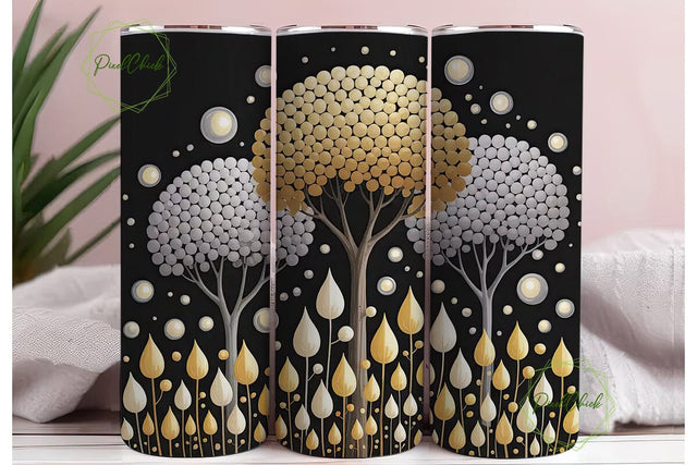 Enchanted Forest 20oz Tumbler Wrap Sublimation PixelChick 