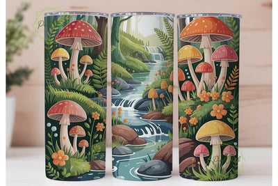 Enchanted Forest 20oz Tumbler Wrap Sublimation PixelChick 