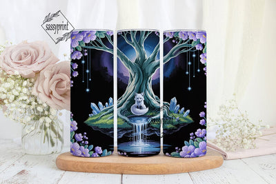 Enchanted Forest 20oz Tumbler Wrap Sublimation sassyprint 