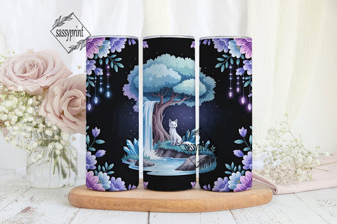 Enchanted Forest 20oz Tumbler Wrap Sublimation sassyprint 
