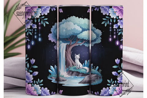 Enchanted Forest 20oz Tumbler Wrap Sublimation sassyprint 