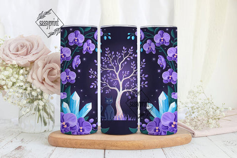 Enchanted Forest 20oz Tumbler Wrap Sublimation sassyprint 
