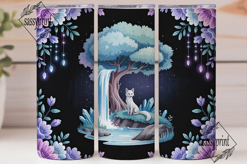 Enchanted Forest 20oz Tumbler Wrap Sublimation sassyprint 