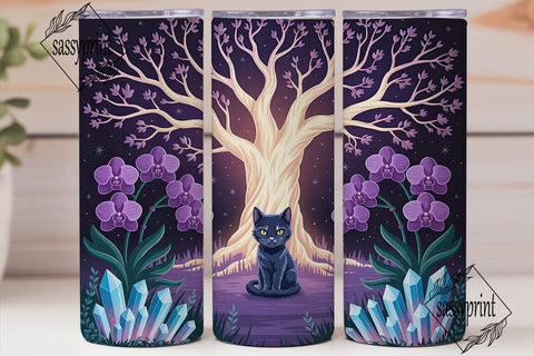 Enchanted Forest 20oz Tumbler Wrap Sublimation sassyprint 