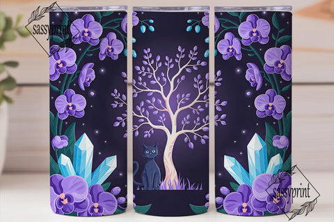 Enchanted Forest 20oz Tumbler Wrap Sublimation sassyprint 