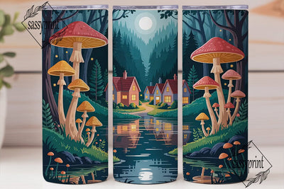 Enchanted Forest Tumbler Wrap Sublimation sassyprint 