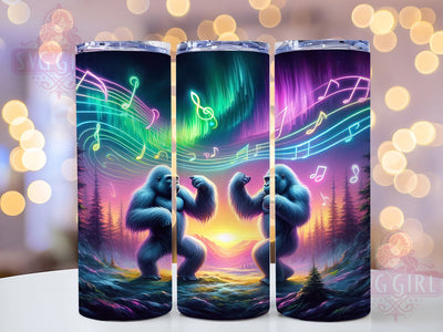 Enchanted Forest Wildlife Tumbler Wrap, Enchanted Wildlife Design, Magical Creature Cup, Nature Lover Gift, Dancing Animal Art, Woodland Sublimation, Mystical Beast Drinkware Sublimation SvggirlplusArt 