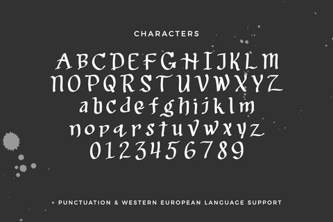 Enchanted Grimoire - A Display Font Font Beck McCormick 