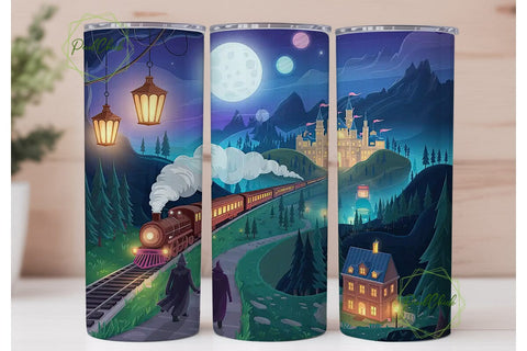 Enchanted Journey Tumbler Wrap Sublimation PixelChick 