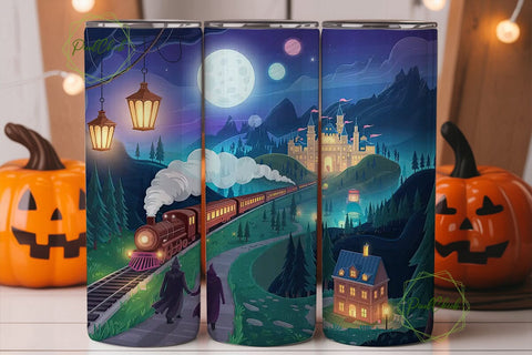 Enchanted Journey Tumbler Wrap Sublimation PixelChick 
