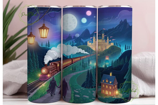Enchanted Journey Tumbler Wrap Sublimation PixelChick 