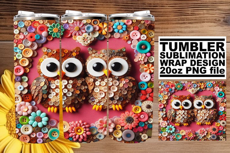 Enchanting Bird Owl Sublimation: Magical Aura Sublimation afrosvg 