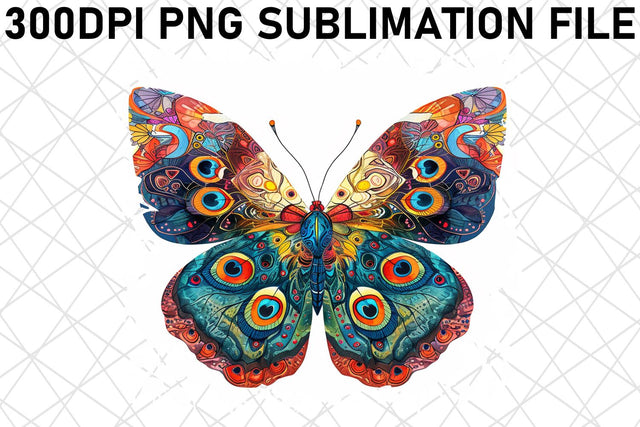 Enchanting Butterfly Fantasy Sublimation afrosvg 
