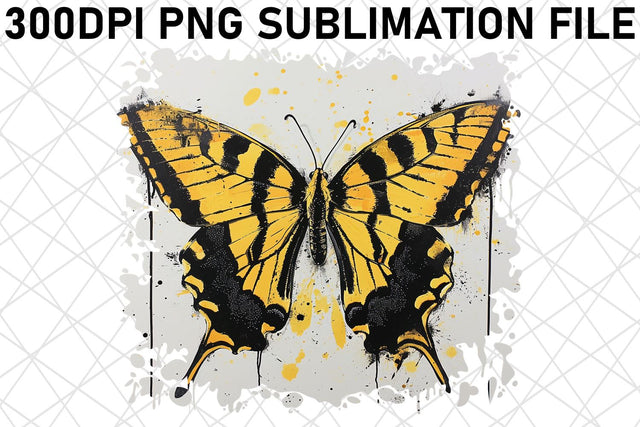 Enchanting Butterfly Sublimation Art Sublimation afrosvg 