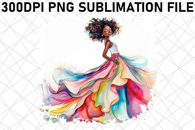 Enchanting Ties: Watercolor Wedding Graphics Sublimation afrosvg 