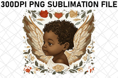 Enchanting Valentine's Fantasy: Watercolor Sublimation Sublimation afrosvg 