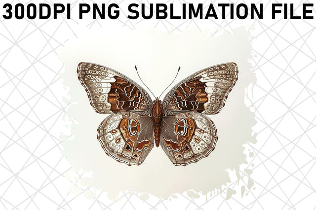 Enchanting Watercolor Butterfly Collection Sublimation afrosvg 