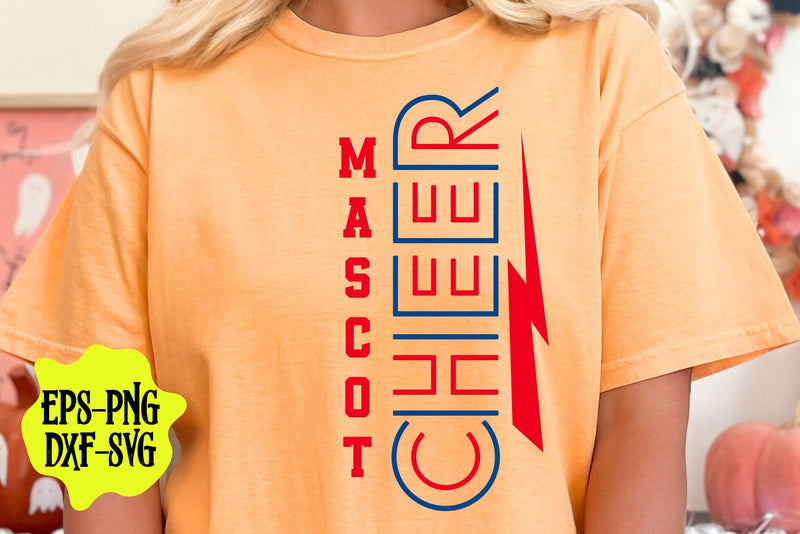 Energetic Cheer SVG Design with Striking Lightning Bolt Svg SVG DesignDestine 