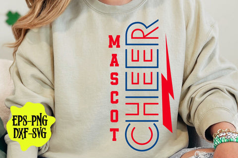 Energetic Cheer SVG Design with Striking Lightning Bolt Svg SVG DesignDestine 