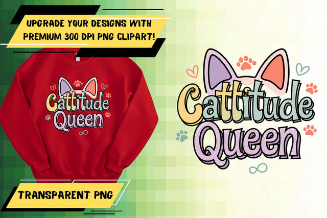 Engaging PNG graphics, perfect for sublimation crafts , Cat Quote Sublimation HoodArtCraft 