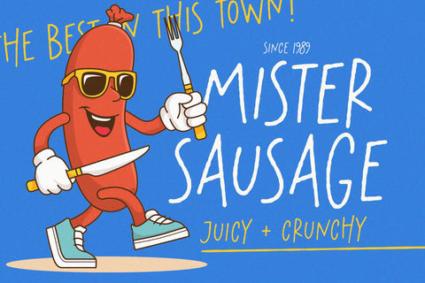 English Speakers - Handwritten Display Font Font Timur type 