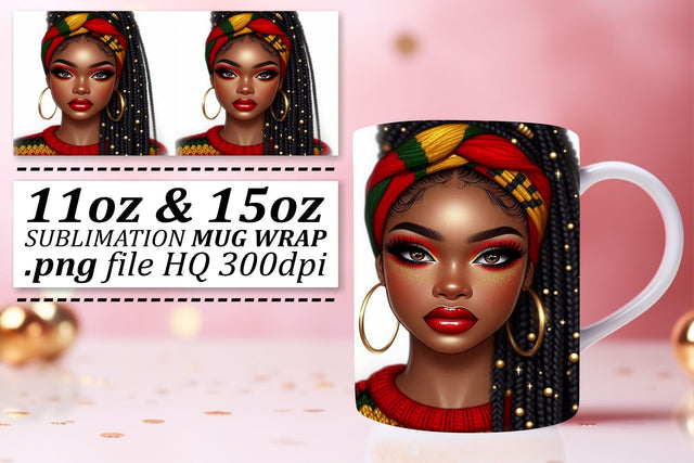 enhance your coffee experience! , Stylish designs for mugs, Love Girl Sublimation afrosvg 