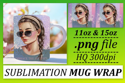 enhance your crafting skills! , Charming PNG templates, Woman Sublimation afrosvg 