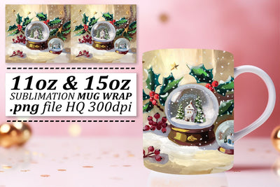 enhance your creative projects! , Affordable mug wraps, Christmas Sublimation afrosvg 