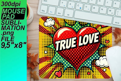 enhance your setup! , Stunning designs for mouse desks, 3D Heart Sublimation HoodArtCraft 