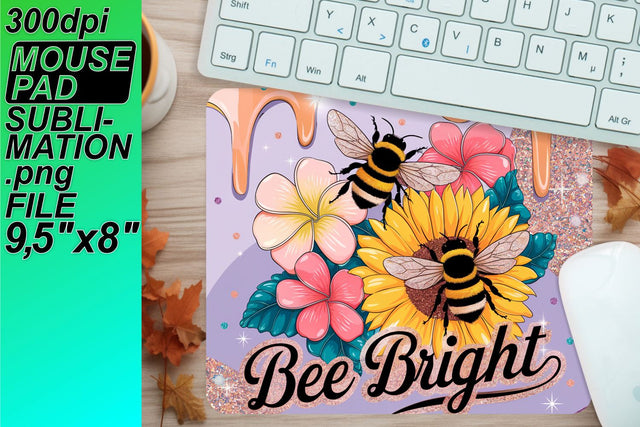 enhance your setup! , Stunning designs for mouse desks, Bee Sublimation HoodArtCraft 