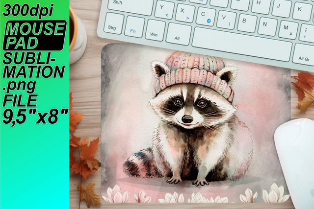 enhance your workspace! , Stunning sublimation mat design, Animals Sublimation HoodArtCraft 