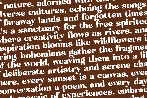 Enigma Mistik - Modern Retro Serif Font Font Letterena Studios 