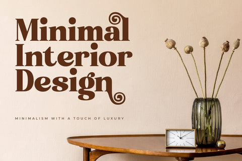 Enigma Mistik - Modern Retro Serif Font Font Letterena Studios 