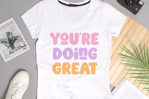 Enjoy Being - Playful Bubble Font Font Masyafi Studio 