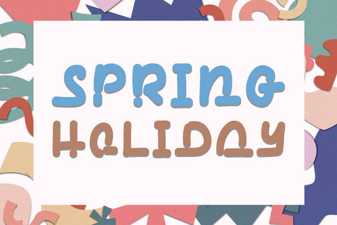 Enjoy Craft Font Prasetya Letter 