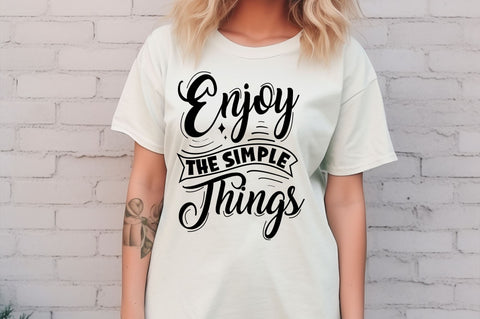 Enjoy simple things svg Design SVG Regulrcrative 