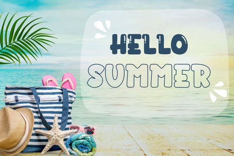 Enjoy Summer Font AnningArts Design 