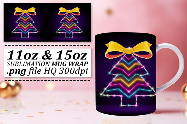 ensure stunning results! , High-resolution PNGs, Neon Xmas Sublimation afrosvg 