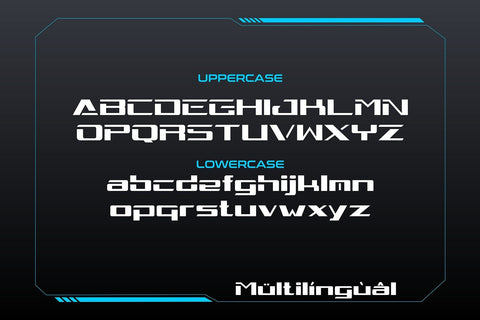 Enter Cromix - Futuristic Display Font Font Mozzatype 