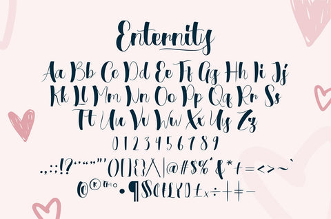 Enternity Font gatype 