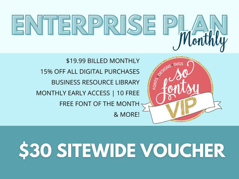 Enterprise Plan | Montly So_Fontsy_VIP 