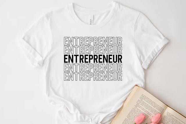 Entrepreneur SVG Design, Entrepreneur T-shirt SVG FiveStarCrafting 